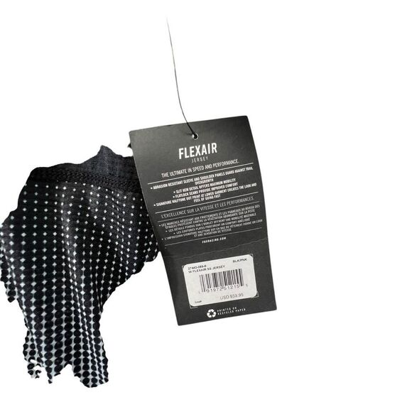 Small pink/black Fox Racing Women Flexair short Sleeve Jersey - Picture 6 of 14